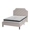 Flash Furniture Full Size Beige Fabric Platform Bed with Mattress SL-BM10-2-GG - alternate 10